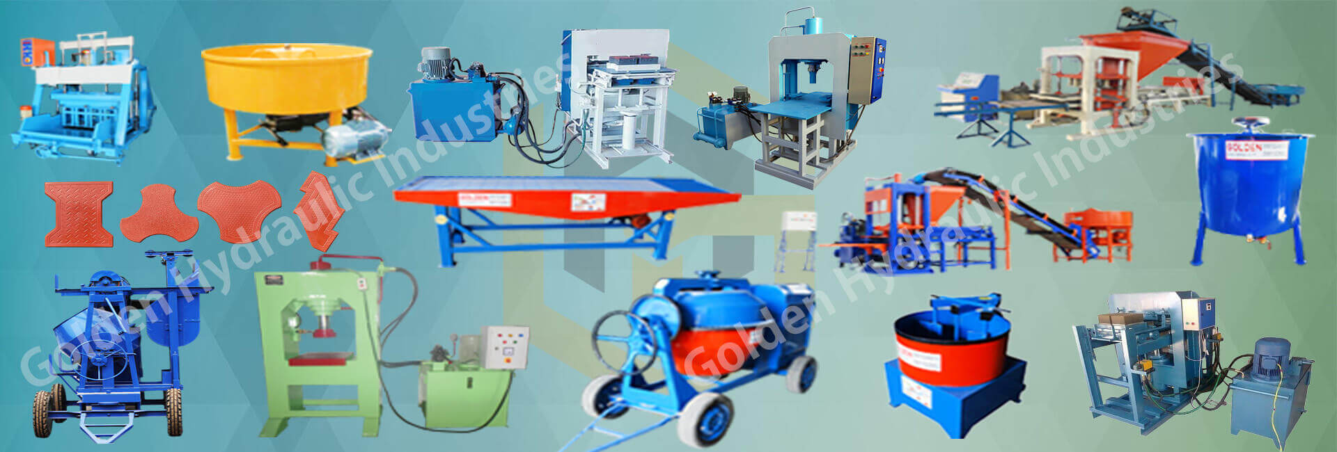 Cement Tiles Making Machine